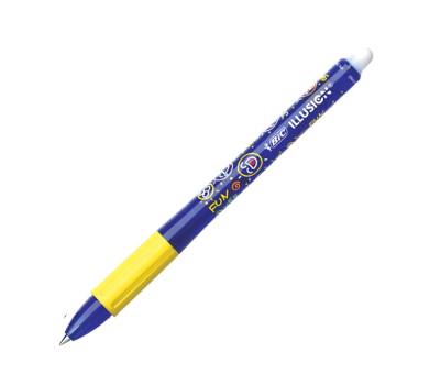 Penna sfera Gelocity Illusion - gel cancellabile - punta 0,7 mm - blu - conf. 12 pezzi - Bic - 943440 - 516518 - 3086123735361 - DMwebShop - 2