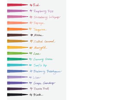 Pennarello Flair Nylon punta feltro - punta 1,1 mm - colori assortiti Candy Pop - conf.16 pezzi - Papermate - 2061395 - 3501179856216 - DMwebShop - 1