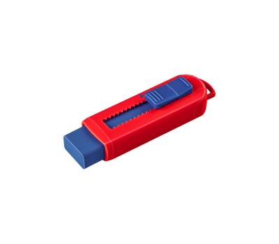 Gomma a scorrimento eraser - involucro colori vivaci assortiti - conf. 12 pezzi - Staedtler - 525 PS1 S - 4007817525180 - DMwebShop - 4