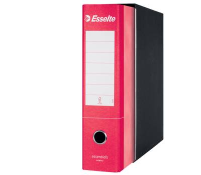 Registratore Essentials G75 dorso 8 cm protocollo 23 x 33 cm rosso - 119 - 2