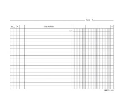 Schede in cartoncino 3 colonne - 15 x 21 cm - orizzontale - conf. 100 pezzi - Edipro - E3259BL - 8023328325916 - DMwebShop - 1