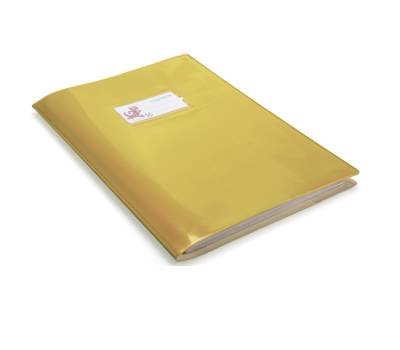 Coprimaxi Gold con alette PVC 300mic 21 x 30 cm colori assortiti expo 60 pezzi Colorosa 36718020 - 347 - 14