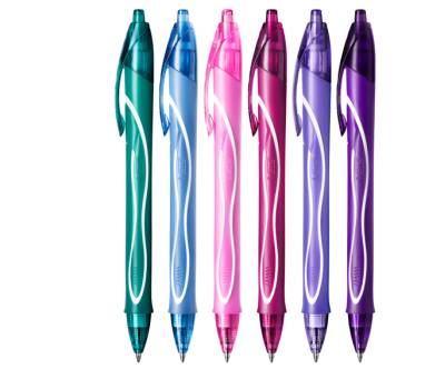 Penna gel scatto Geolocity Quick Dry - punta 0,7 mm - 10 colori assortiti - conf. 30 pezzi - Bic - 999460 - 3086123632943 - DMwebShop - 2