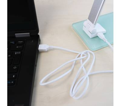 Lampada - da tavolo - a LED Popy - 6 W - alluminio-vetro - Unilux - 400124478 - 3595560029433 - DMwebShop - 3