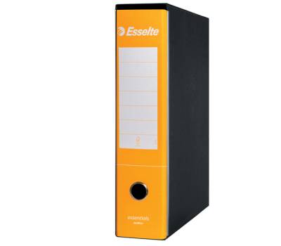 Registratore Essentials G75 dorso 8 cm protocollo 23 x 33 cm giallo Esselte 390775090 - 1315 - 1