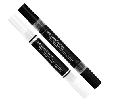Marcatori Shake Paint colori assoriti conf 2 pz Faber Castell 285503 - 1367 - 1