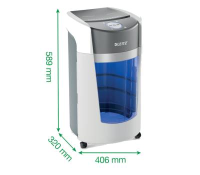 Distruggidocumenti Office P5 - taglio a micro frammenti 2x15 mm - Leitz - 83600000 - 4002432137626 - DMwebShop - 3