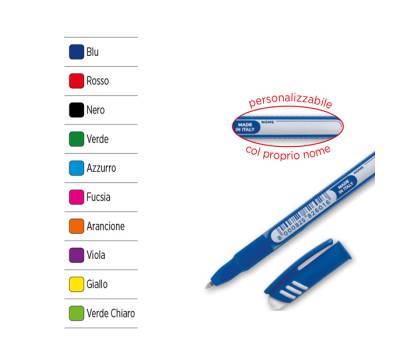 Penna a sfera cancellabile Cancellik - punta 1 mm - nero - conf. 12 pezzi - Tratto - 826103 - 8000825826030 - DMwebShop - 1