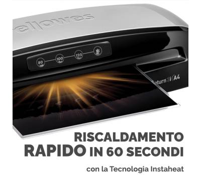 Plastificatrice Saturn 3I - A4 - a caldo - Fellowes - 5724801 - 43859679904 - DMwebShop - 1