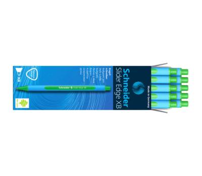 Penna a sfera Slider Edge - tratto XB - verde - Schneider - P152204 - 4004675075932 - DMwebShop - 4