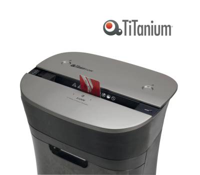 Distruggidocumenti - a frammenti - 19 lt - Titanium - TS512XN - 8025133102737 - DMwebShop - 2