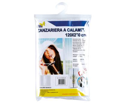 Zanzariera a calamita - 230 x 120 cm - bianco - Garden Friend - Z1729001/B - 8023755051136 - DMwebShop - 1