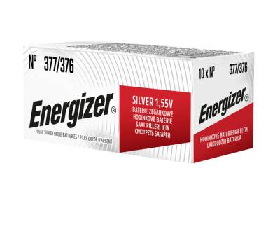 Pila Watch 377-376 - conf. 10 pezzi - Energizer - E300791100 - 92920A - DMwebShop - 1