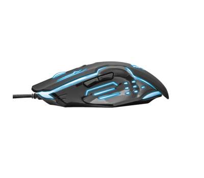 Mouse da gioco illuminato GXT 108 RAVA - con filo - Trust - 22090 - 8713439220902 - DMwebShop - 3
