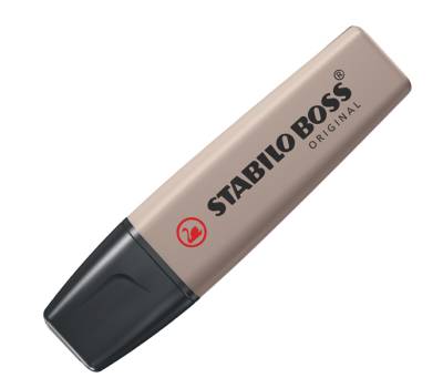 Evidenziatore conf. 10 pezzi - Stabilo Boss NatureColors - tratto 2 + 5 mm - cenere - Stabilo - 70/193 - 4006381599740 - DMwebShop - 1