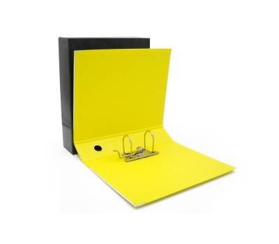 Registratore Kingbox - dorso 8 cm - protocollo - 23 x 33 cm - giallo - Starline - RXP8GI - 8025133025654 - DMwebShop - 1