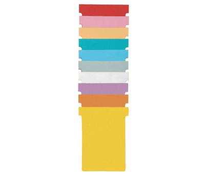 Schede a T indice 1 bianche per Professional Planner - conf. 100 pezzi - Nobo - 2001002 - 5016812388989 - DMwebShop