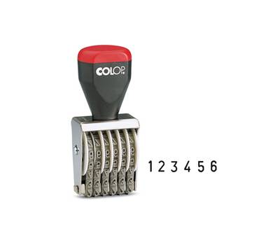 Timbro Numeratore - 6 colonne 4 mm - Colop - 4006 - 9004362302506 - DMwebShop