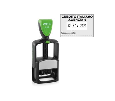 Timbro Datario Office S 360 - autoinchiostrante - personalizzabile - 30 x 45 mm - Colop - S360 - 9004362503675 - DMwebShop