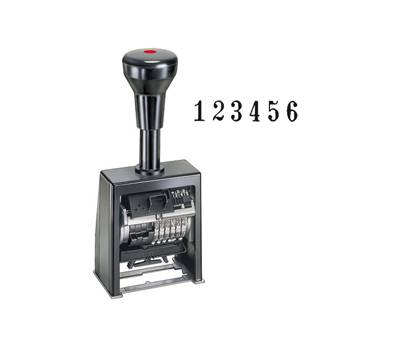 Timbro Numeratore B6K - autoinchiostrante - automatico - 6 colonne 4,5 mm - Reiner - B6K.4,5BLOCK - 4011170008044 - DMwebShop