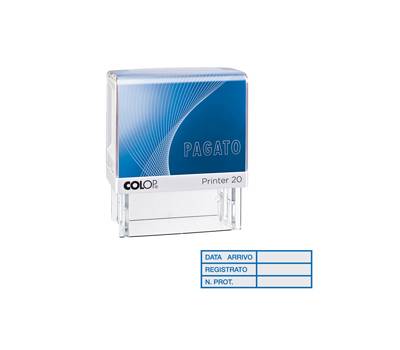 Timbro Printer 20/L G7 - DATA ARRIVO... - autoinchiostrante - 14 x 38 mm - Colop - PRINTER.20/L3 - 9004362434337 - DMwebShop