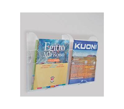 Portariviste da parete Ice - tasca A4 - set 2 pezzi - Tecnostyl - IC001 - 8010026003567 - DMwebShop