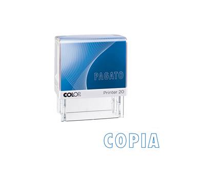 Timbro Printer 20/L G7 - COPIA - 1,4 x 3,8 cm - autoinchiostrante - Colop - PRINTER.20/L0133 - 9004362487166 - DMwebShop