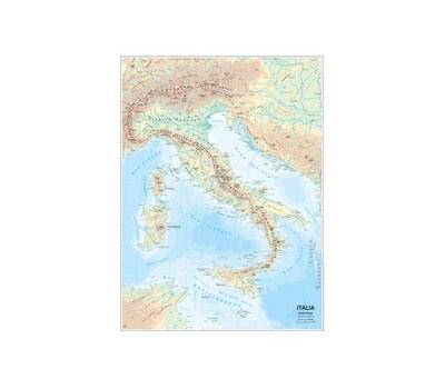 Carta geografica Italia - scolastica - murale - Belletti - MS01PL/02 - 9788881462667 - DMwebShop