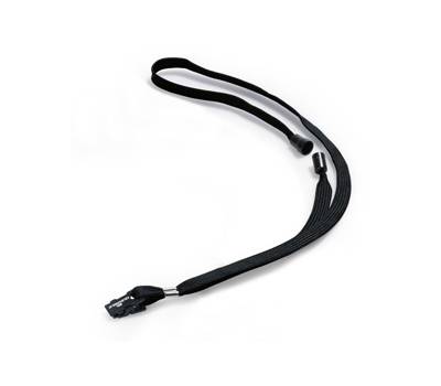 Cordoncino per portabadge tessuto nero - 44 x 1 cm - conf. 10 pezzi - Durable - 8119-01 - 4005546800042 - DMwebShop