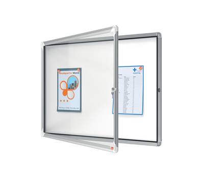 Bacheca per interni - fondo magnetico bianco - 8 fogli - A4 - orizzontale - Nobo - 1902559 - 5028252063906 - DMwebShop