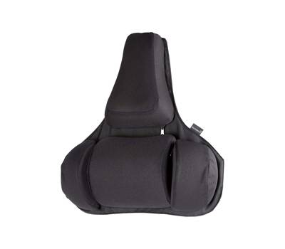 Supporto lombare ergonomico - 38 x 37 x 5 cm - nero - Fellowes - 8041801 - 43859685714 - DMwebShop
