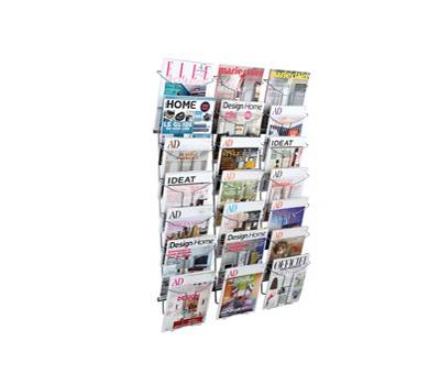 Espositore da parete - metallo - 21 tasche A4 - Alba - DDFIL21M - 3129710011582 - DMwebShop