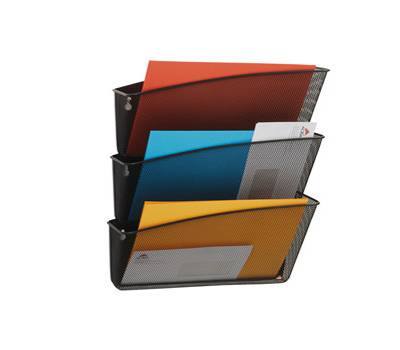 Portadocumenti da parete Mesh - 3 vaschette in rete metallica - nero - Alba - MESHFILE/N - AAAAAAAAA - DMwebShop Portadocumenti da parete Mesh - 3 vaschette in rete metallica - nero - Alba - MESHFILE/N - AAAAAAAAA - DMwebShop