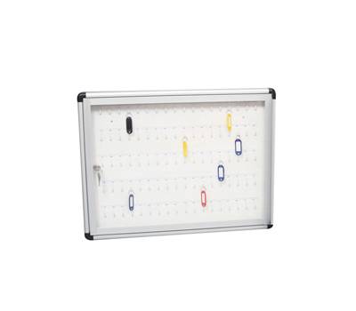 Bacheca murale portachiavi - 45 x 60 cm - 90 posti chiave - Metalplus - 2184/2 - 8022715218428 - DMwebShop