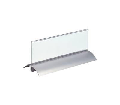 Portanome da tavolo Deluxe - 6,1 x 21 cm - conf. 2 pezzi - Durable - 8202-19 - 4005546802909 - DMwebShop