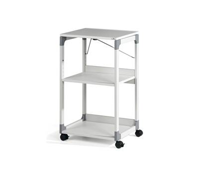 Carrello System - 50,8 x 43,2 x 88,2 cm - 3 ripiani - con ruote - per videoproiettore - grigio - Durable - 3701-10 - 4005546301860 - DMwebShop