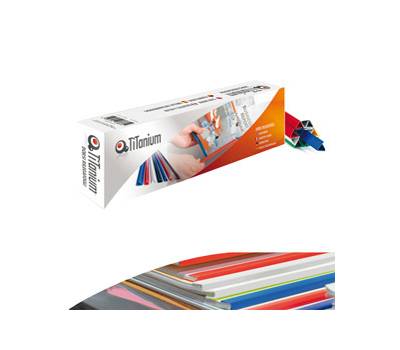 Dorsi per rilegatura - 6 mm - bianco - scatola 50 pezzi - Titanium - RILEG6-01 - 8025133099143 - DMwebShop