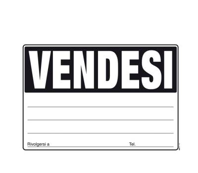 Cartello Vendesi - 24 x 33 cm - colori assortiti - conf. 20 pezzi - Edipro - E9202 - 8023328920203 - DMwebShop