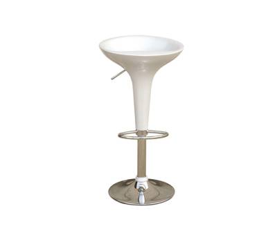 Sgabello bar - ABS-acciaio cromato - 35 x 45 x 55-78 cm - bianco - Serena Group - HC148W - 8032937535043 - DMwebShop