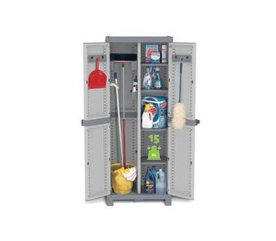 Armadio Domino Wave - Base 3700 UW - 2 ante -70 x 43,8 x 181,8 cm - PPL - grigio - Terry - 1002565 - 8005646025655 - DMwebShop