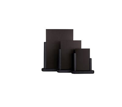 Lavagna da tavolo Elegant - A6 - 15,5 x 17 x 5 cm - nero - Securit - ELE-BL-SM - 8718226492494 - DMwebShop