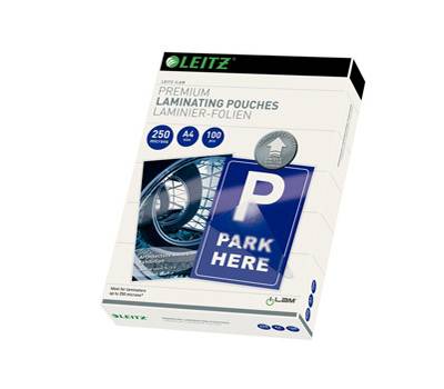 Pouches ILam - A4 - 216 x 303 mm - 2 x 250 micron - conf. 100 pezzi - Leitz - 74840000 - 4002432397686 - DMwebShop