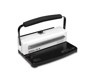Rilegatrice - manuale - dorso metallico 34 anelli 3:1 - Titanium - UW15 - 8025133034229 - DMwebShop Rilegatrice - manuale - dorso metallico 34 anelli 3:1 - Titanium - UW15 - 8025133034229 - DMwebShop