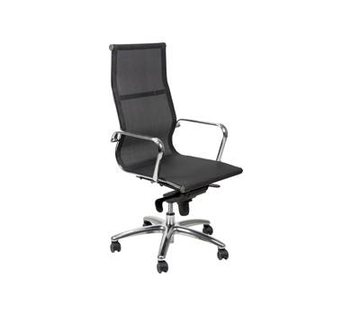 Poltrona direzionale Pollux Space PXP - in rete - con ruote e braccioli - nero - Unisit - PXP nero - 8050043742865 - DMwebShop