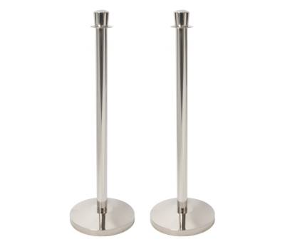 Colonnina segnapercorso cromata Budget altezza - 100 cm - conf. 2 pezzi - Securit - RS-LW-CH - 8719075281048 - DMwebShop