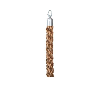 Cordone intrecciato per colonnina segnapercorso - color bronzo - lunghezza 150 cm - Securit - RS-CLRP-CHBR - 8717624242113 - DMwebShop