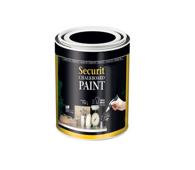 Pittura Lavagna - nero - 250 ml - 5 mq - Securit - PNT-BL-SM - 8719075281062 - DMwebShop