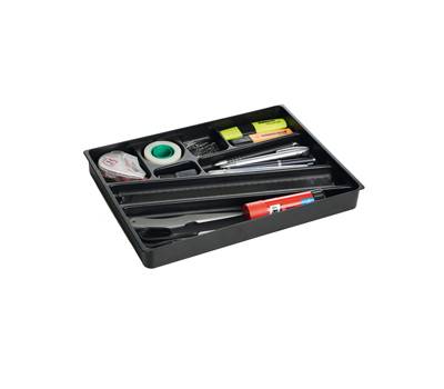 Vaschetta portaoggetti Idealbox per cassetti - 24 x 34 x 3,6 cm - nero - Durable - 1712004058 - 4005546108223 - DMwebShop