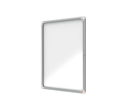 Bacheca per esterni fondo magnetico bianco 9 fogli A4 verticale - 16361