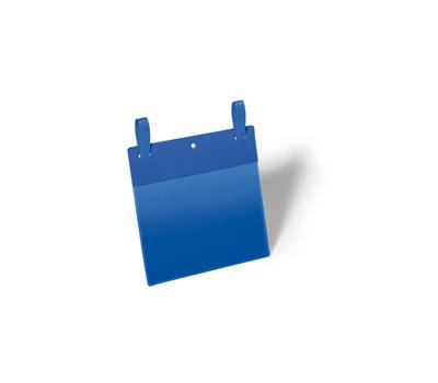 Buste identificative con fascette di aggancio A5 orizzontale blu - 17652